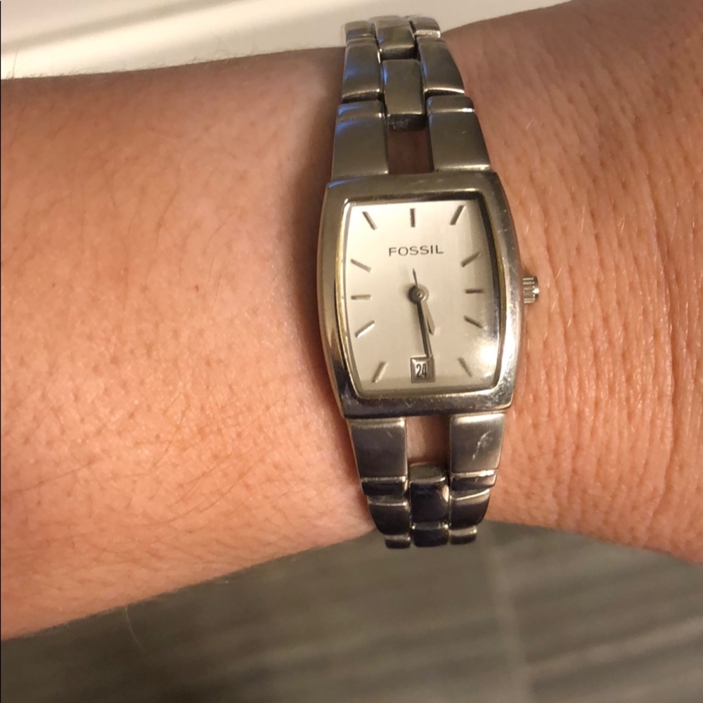 Fossil stainless steel watch